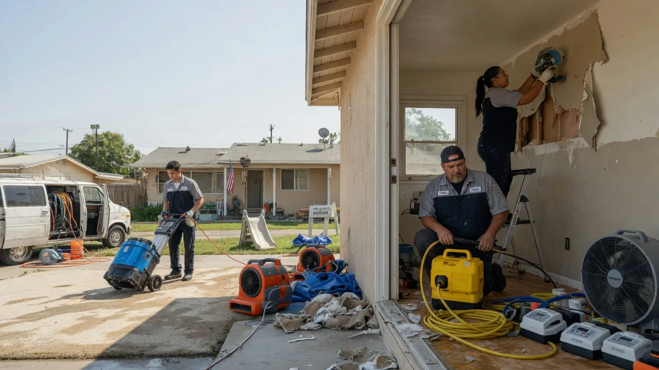 Water Damage Restoration in Congress, AZ near me